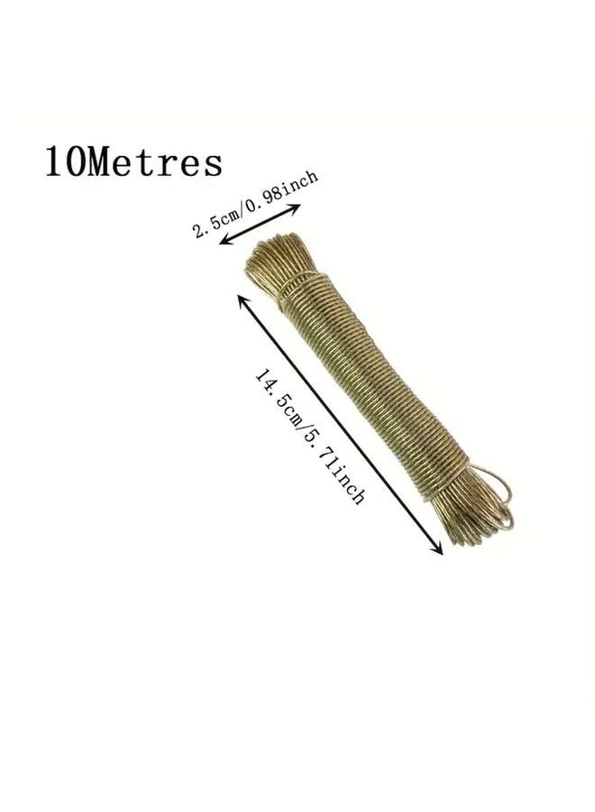 Heavy Duty Steel Core PVC Washing Line Rope 2pcs 30 Metres Indoor Outdoor Use - Image 5