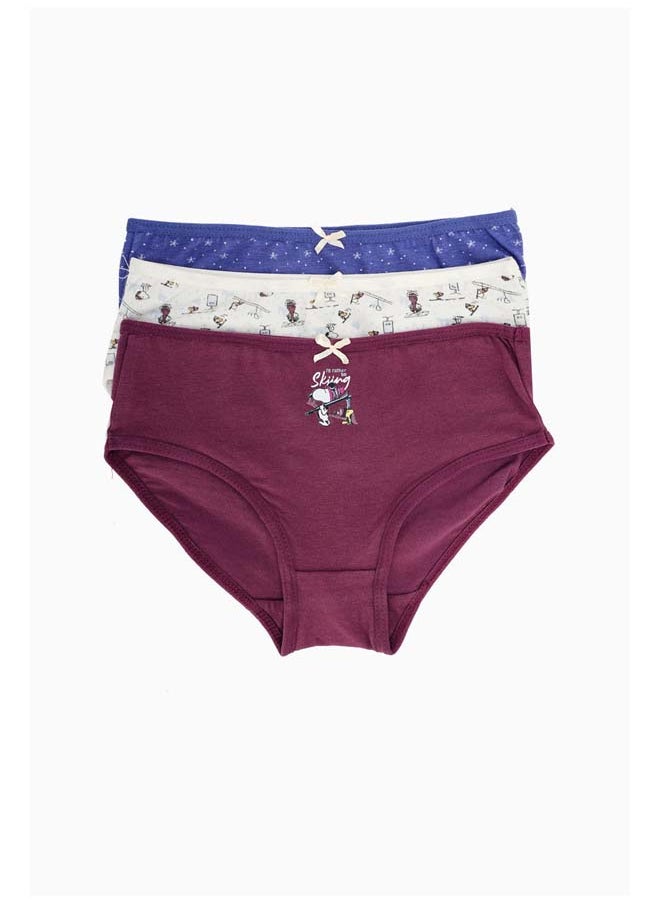 Carina - Pack of 3 Girly Brief - Image 1