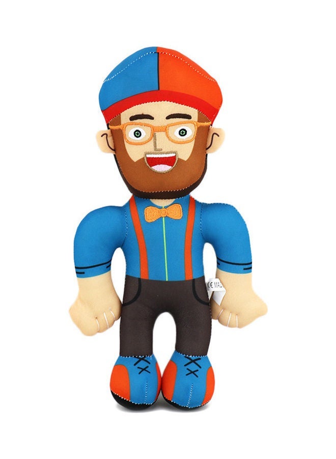 NIBEMINENT Blippi Plush Doll Deep Blue - Image 1