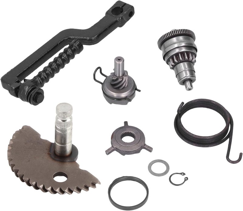 Kick Start Gear Clutch Pedal Kit Replacement for GY6 49CC 50CC 139QMB P139QMB Engine, Motorcycle Kick Starter Lever with High - Strength Metal Alloy for Scooter Moped - Image 1