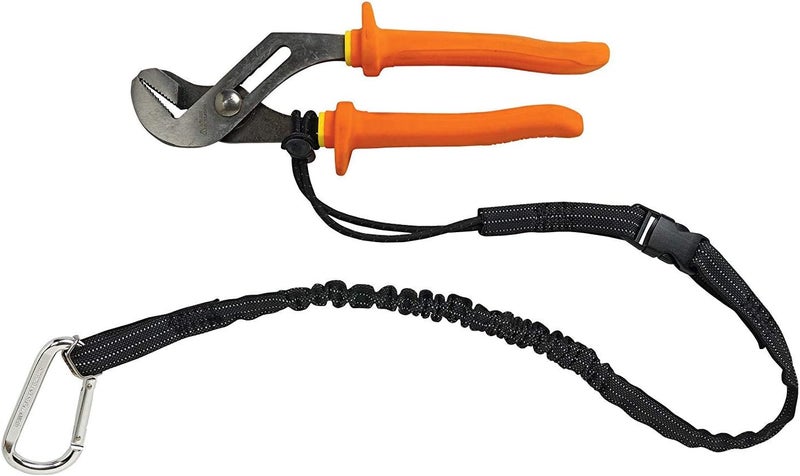 CYSKY Tool Lanyard - 5 Pack Safety Tool Leash with Retractable Bungee Cord and Aluminum Lock Carabiner - Image 5