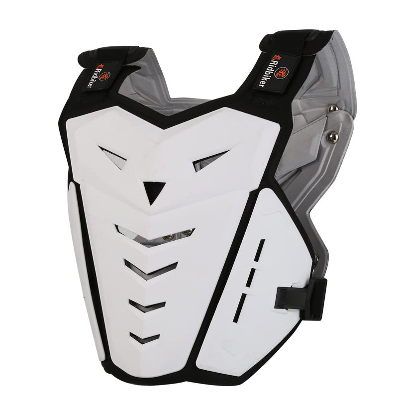 RIDBIKER Motorcycle Body Armor Vest Dirt Bike Gear Chest Protector Motocross Gear Motorcycle Chest Back Protector for Men Mountain Bike Protective Gear MTB Racing OffRoad - Image 2