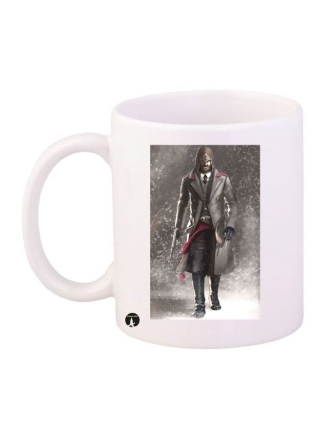 RKN Assassin's Creed Printed Coffee Mug White/Grey - Image 1