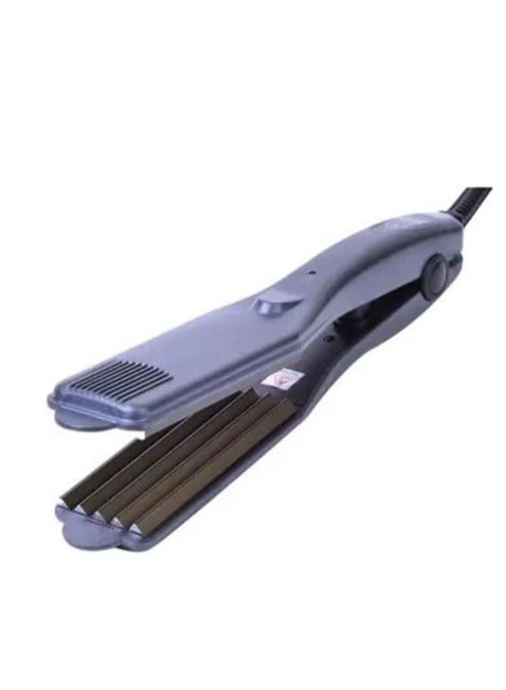 إيزي سو جهاز تمويج الشعر الاحترافي مزود بعدد 5 أسنان رمادي