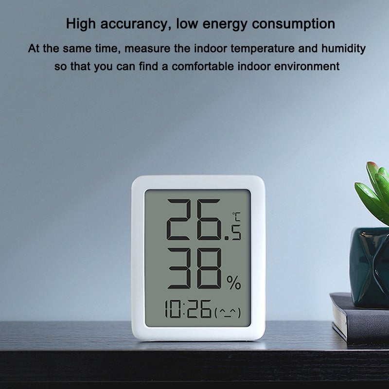 Temperature and Humidity Detector Household Office Baby's Room Hygrothermograph LCD Display Temperature and Humidity Meter Temperature Tester Hygrometer - Image 2