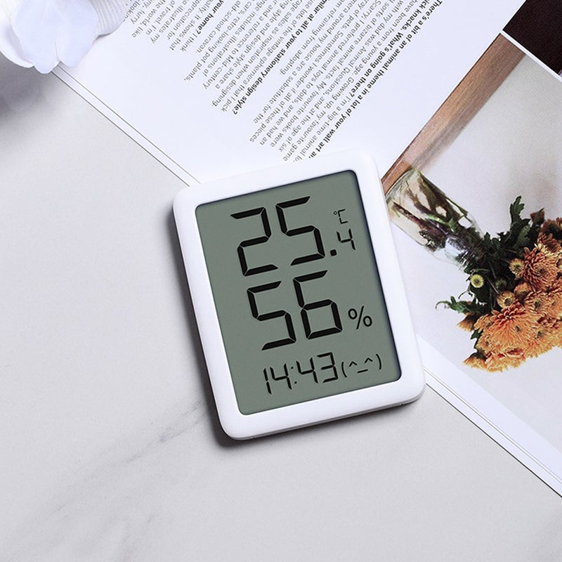 Temperature and Humidity Detector Household Office Baby's Room Hygrothermograph LCD Display Temperature and Humidity Meter Temperature Tester Hygrometer - Image 4