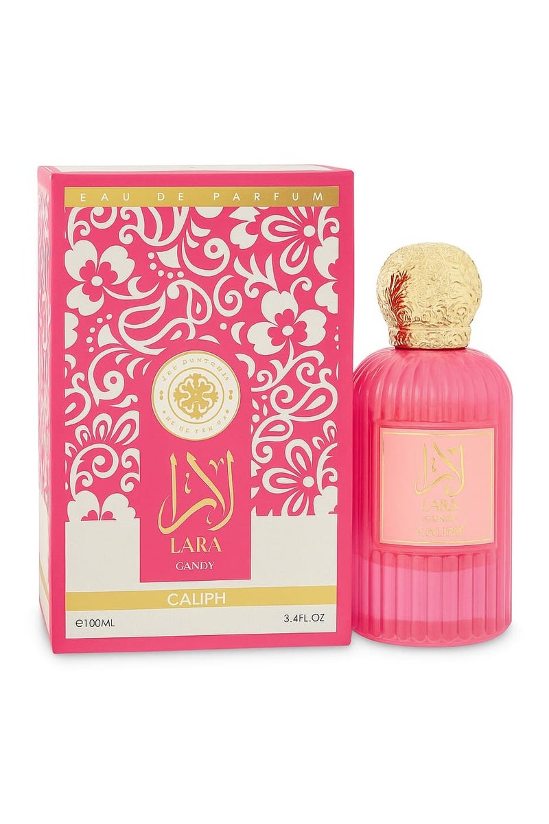 عطر لارا كاندي من كاليف، أو دو برفيوم، 100 مل | عطر زهري حلو يدوم طويلًا للجنسين | عطر فاخر مستوحى من لطافة يارا