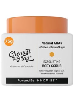 Chemist at Play Chemist at Play Exfoliating Body Scrub For Removing Tan Dead Skin Cells Rough Bumpy Skin Tanned Pigmented Skin  - Image 1