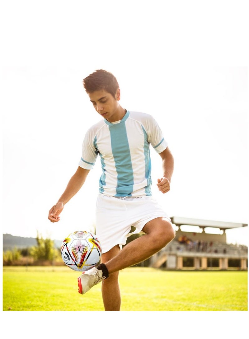 ALLKING Soccer Football Ball - Football Quality - Size 5 - High Performance Precision and Control - Durable for Intense Matches and Training - Image 5