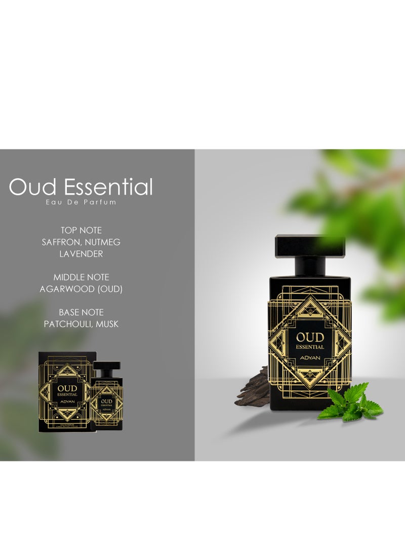 ADYAN Oud Essential 100ml Eau de Parfum. - Image 3