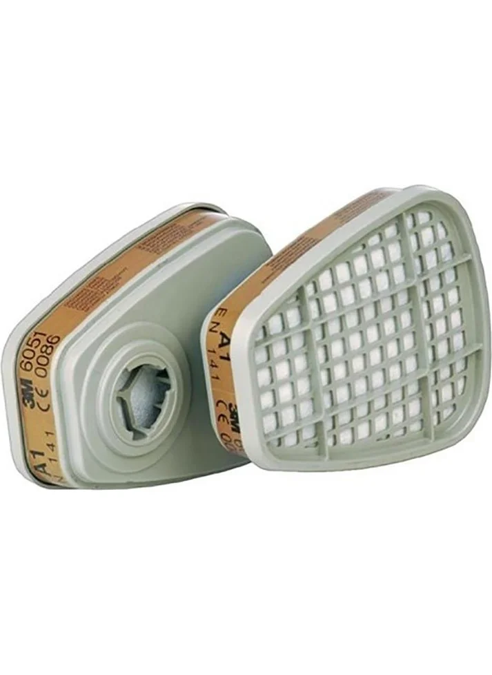 ثري ام 6051 A1 Organic Gas Vapor Mask Filter 1 Pair