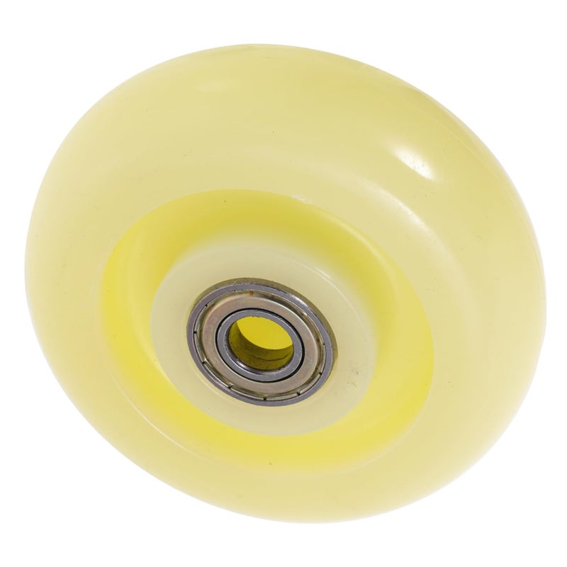 4 Inch Heavy Duty Nylon Caster Wheels Ball Bearings for Cart Wheelbarrow Lawn Mower - Image 2