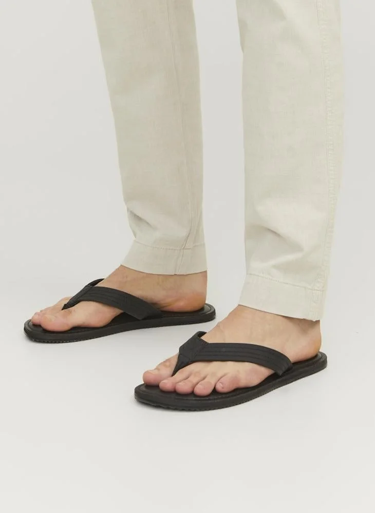 JACK & JONES Anthracite casual sandals for Men | Best Price UAE