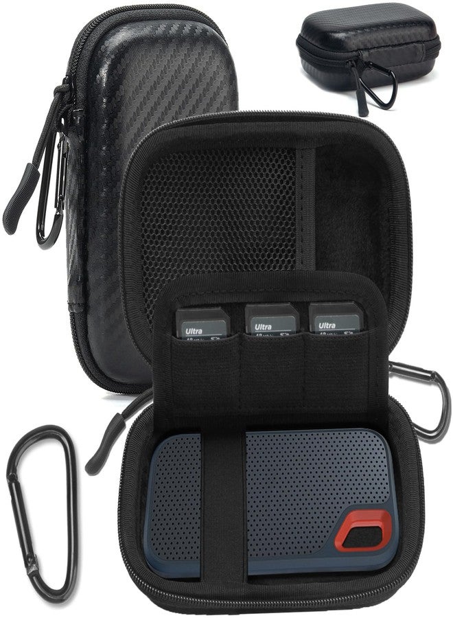 Yewltvep Hard Case for SanDisk Extreme Pro/SanDisk Extreme Portable External SSD 1TB 2TB 4TB 500GB 8TB, Travel Case Protective Cover Storage Bag,Memory Card SD SDXC SDHC Card Storage Holder Organizer(Box Only) - Image 1