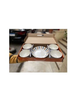 Porcelain bowl set 5 pieces - pzsku/ZF2B9BF8B45E706DC1799Z/45/_/1739720414/814c3ebe-71b1-4dc5-8d5b-fcb17b065a0c