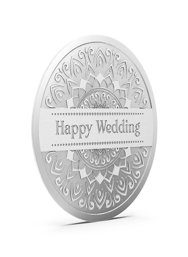 Aspect Bullion Wedding Silver Coin 999 Purity for Gifting & Investment - 10 gm D1 - Image 1