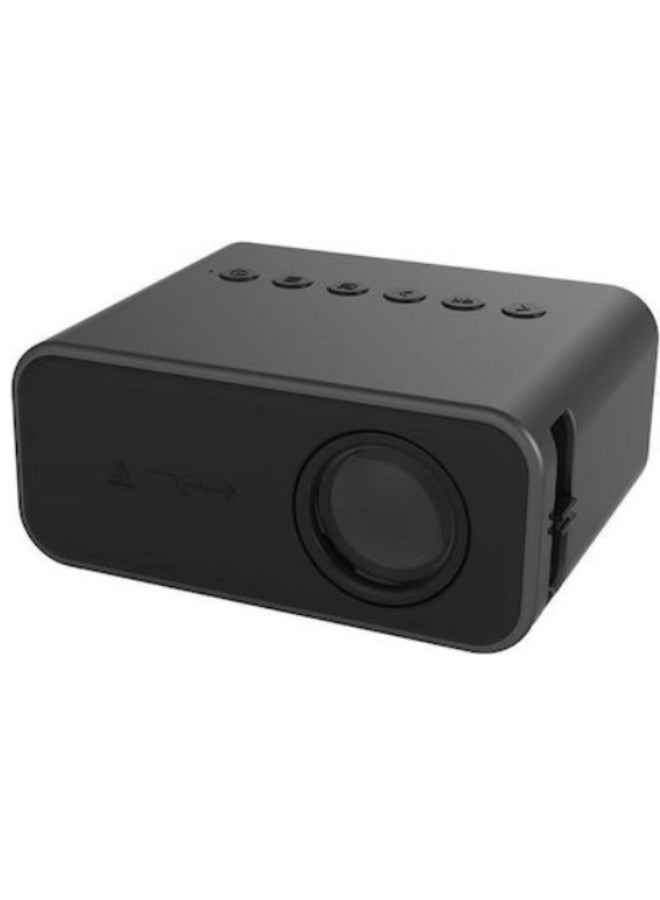 New T500 Mini Projector 1920x1080P 80 Lumens Mini Home Theater LED HD Digital Portable Projector With Remote Control & Adaptor  - Image 4