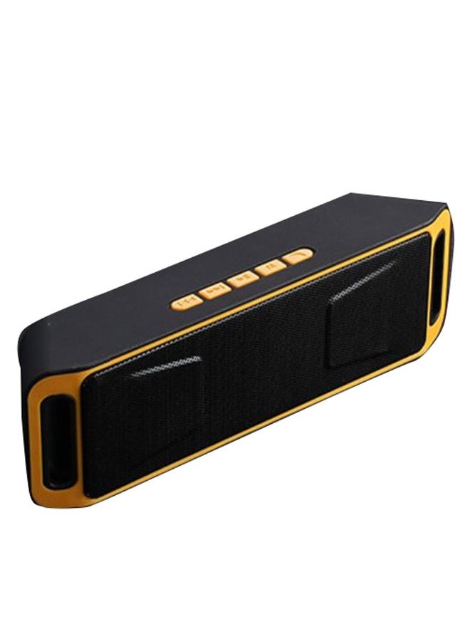 NIBEMINENT Bluetooth Wireless Speaker Orange/Black  - Image 1