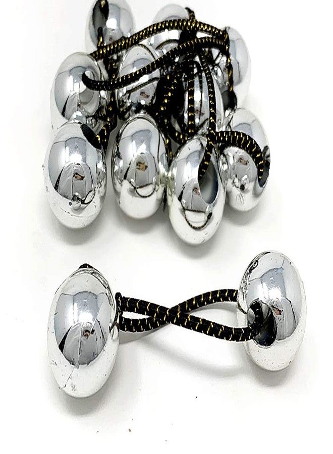 Tara Girls Twinbead Multi Cute Design Ponytail Elastics Selection (6 SILVER) - Image 3