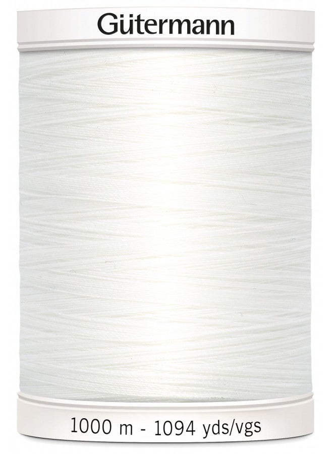 Gutermann خيط غوتيرمان Sew-All 1,094 ياردة، أبيض نقي - Image 1