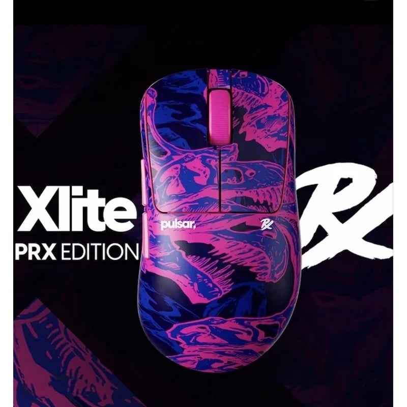 بولسار ماوس Pulsar Xlite V4 PRX Paper Rex Co-branded Wireless Gaming Mouse, 52-54g, XS-1 32000 DPI Sensor, 8KHz Polling, Right-Handed - Image 3