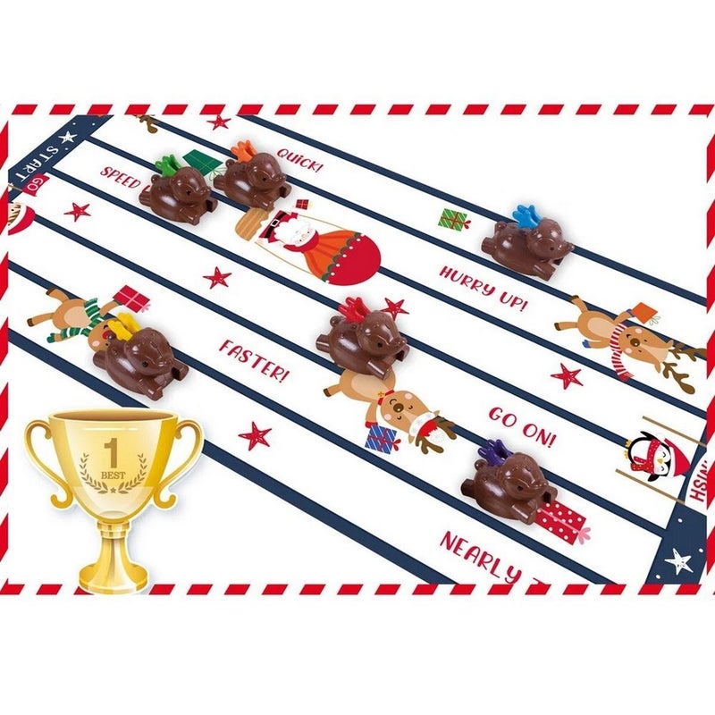 RSW 6 هدايا رودولف داش 12 بوصة من كراكرز عيد الميلاد - هدايا حفلات العطلات، متعة احتفالية، وأنشطة موسمية للأطفال والعائلة، أساسيات احتفال عيد الميلاد - Image 5