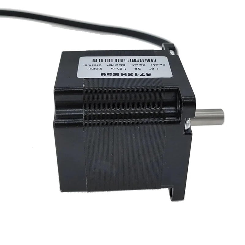 عمود 8 مم 56 مم مرحلتين 1.8 درجة 3 أمبير 1.2 نيوتن متر محرك هجين متدرج - Image 5