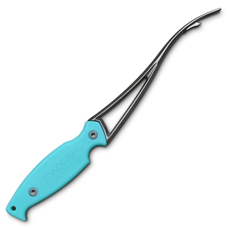 Toadfish Shrimp Deveiner Tool - Prawn & Seafood Peeler - Frogmore Shrimp Cleaner - Steel Butterfly Blade - Kitchen Essential - Ergonomic Handle - Stainless Steel - Full-Tang Strength - Image 1