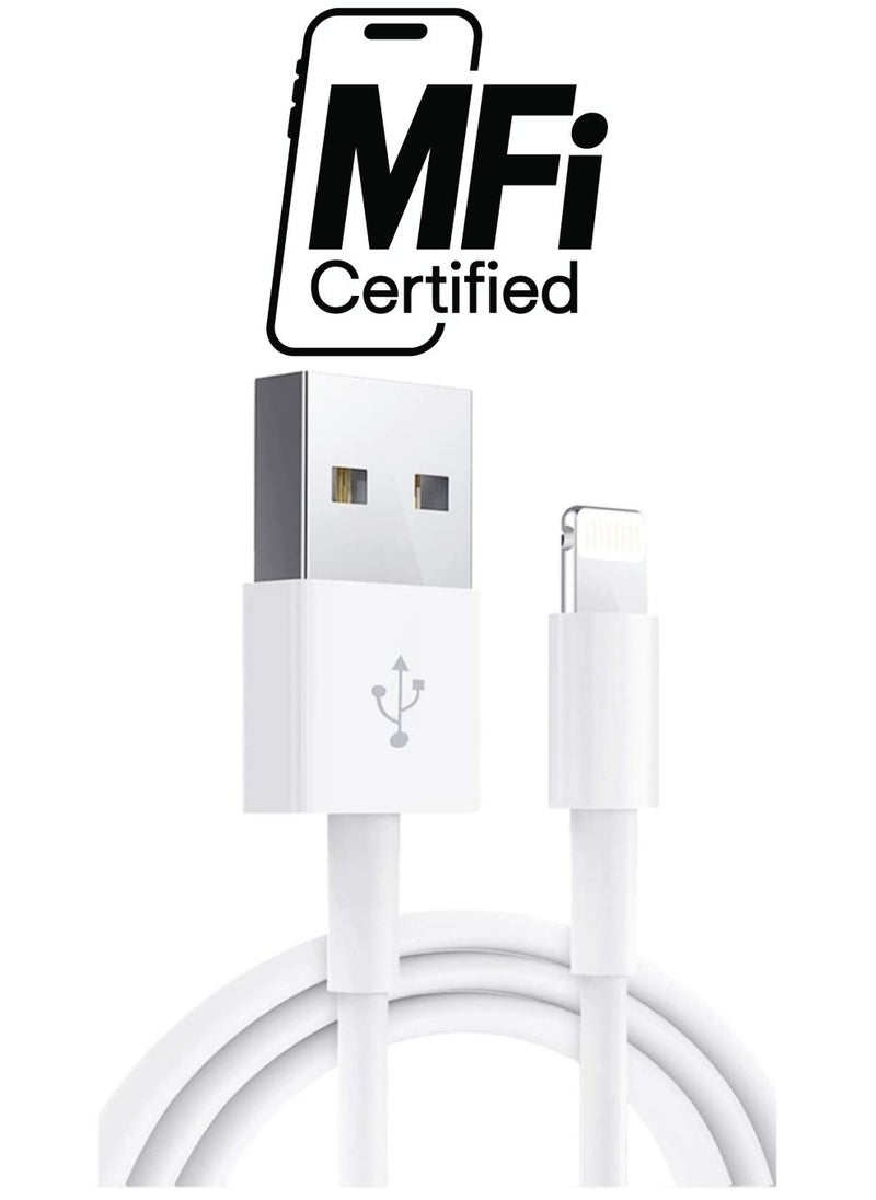 Raxoom Apple iPhone/iPad Charging/Charger Cord Lightning to USB Cable[Apple MFi Certified] Compatible iPhone 11/ X/8/7/6s/6/plus/5s/5c/SE - Image 1