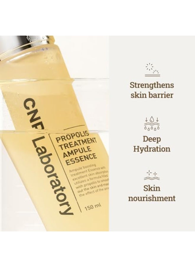سي إن بي تونر جوهري أمبولة علاج بروبوليس من CNP (150 مل / 5.07 أونصة سائلة) - جوهرة مرطبة للبشرة الحساسة بمستخلص البروبوليس، خفيف الملمس، ترطيب مكثف، مختبَر سريرياً، عناية بالبشرة كورية - Image 4