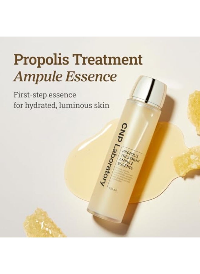 سي إن بي تونر جوهري أمبولة علاج بروبوليس من CNP (150 مل / 5.07 أونصة سائلة) - جوهرة مرطبة للبشرة الحساسة بمستخلص البروبوليس، خفيف الملمس، ترطيب مكثف، مختبَر سريرياً، عناية بالبشرة كورية - Image 2