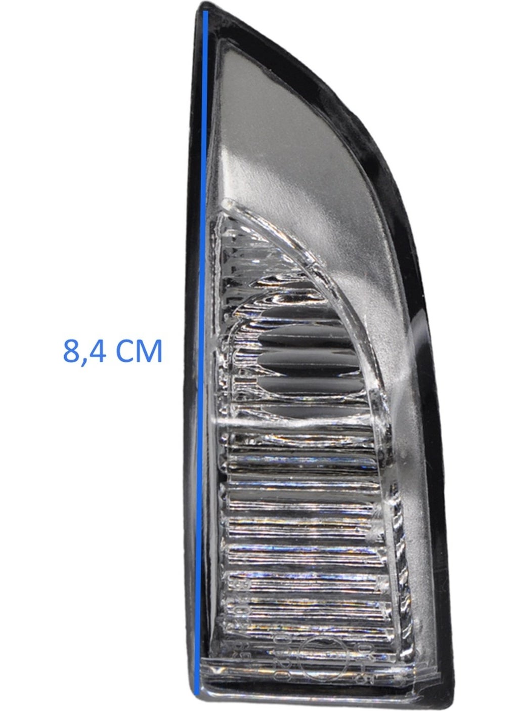 DNC Auto Part - Mirror Signal White - Left for Renault Megane 3, Fluence - Image 1