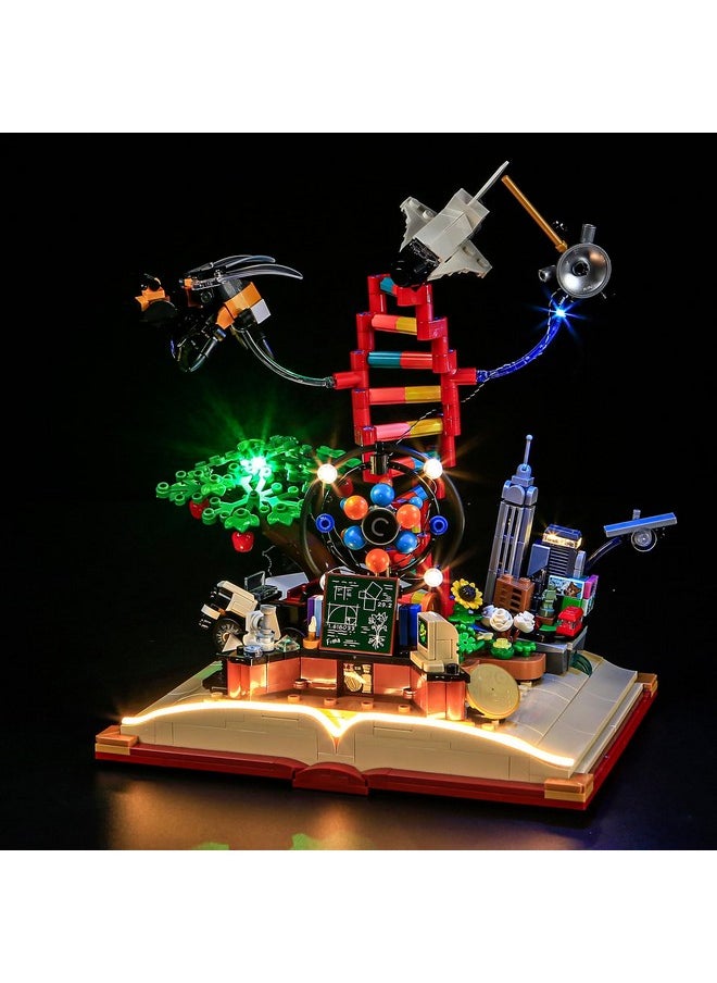 BRIKSMAX BRIKSMAX 2.0 Light Kit for Lego The Evolution of STEM -Innovative Led Lighting Compatible with Lego-Ideas 21355 - Not Included Lego Set  - Image 1