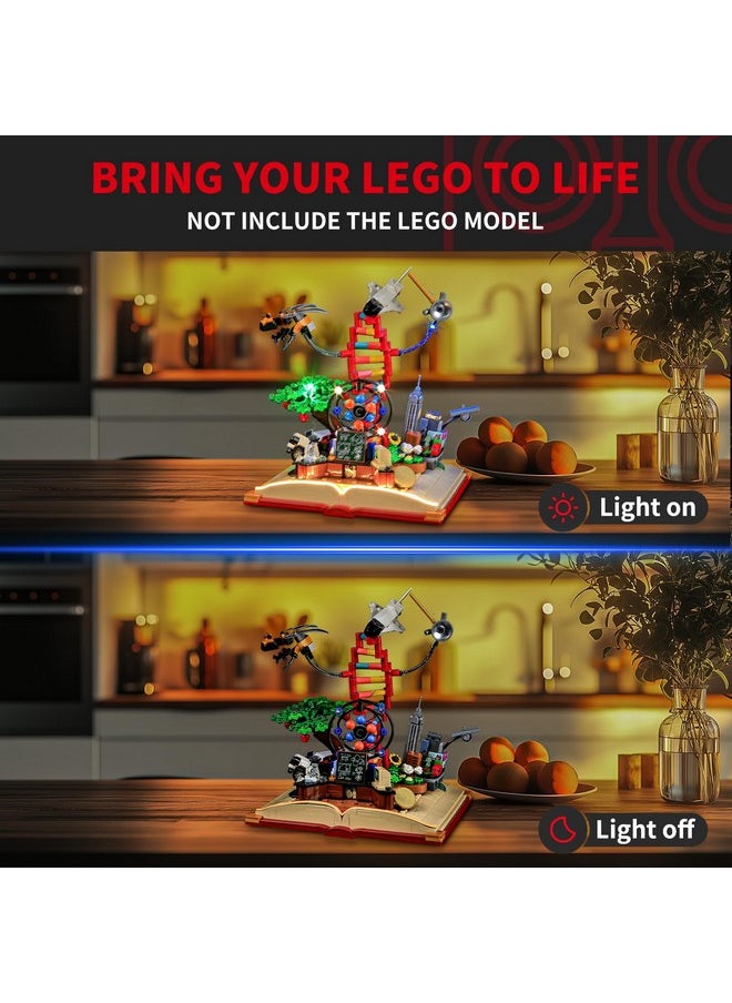 BRIKSMAX BRIKSMAX 2.0 Light Kit for Lego The Evolution of STEM -Innovative Led Lighting Compatible with Lego-Ideas 21355 - Not Included Lego Set  - Image 2