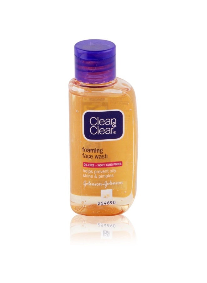 Clean & Clear Foaming Face Wash - 50ml - Image 1