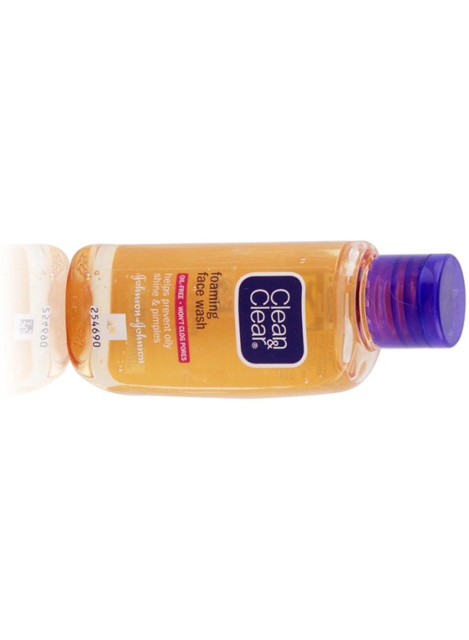 Clean & Clear Foaming Face Wash - 50ml - Image 2
