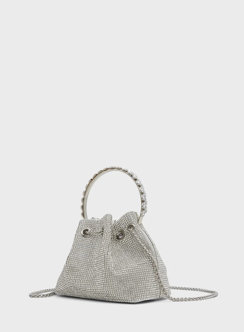 CALL IT SPRING Stand Out Top Handle Clutch