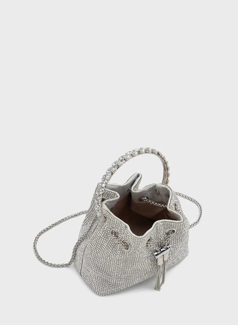CALL IT SPRING Stand Out Top Handle Clutch