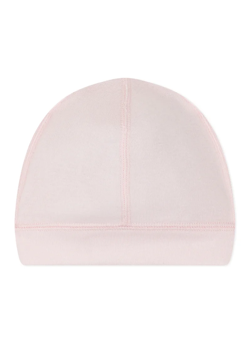 Petit Bateau Plain cotton baby bonnet