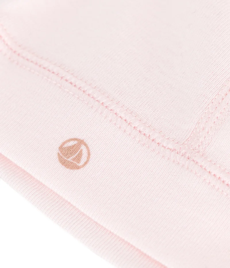 Petit Bateau Plain cotton baby bonnet