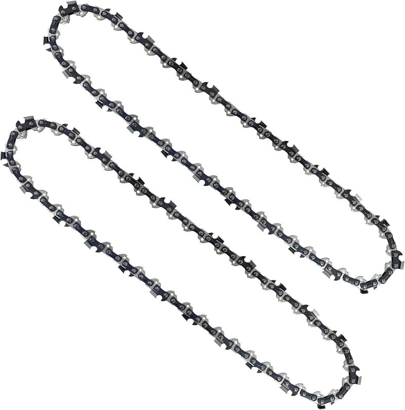 Opuladuo 2PC 12 inch Chainsaw Chain for RIDGID R01101K Chainsaw, 12" Replacement Chain for RIDGID R01101B / R01101VNM Chain Saw - Image 1