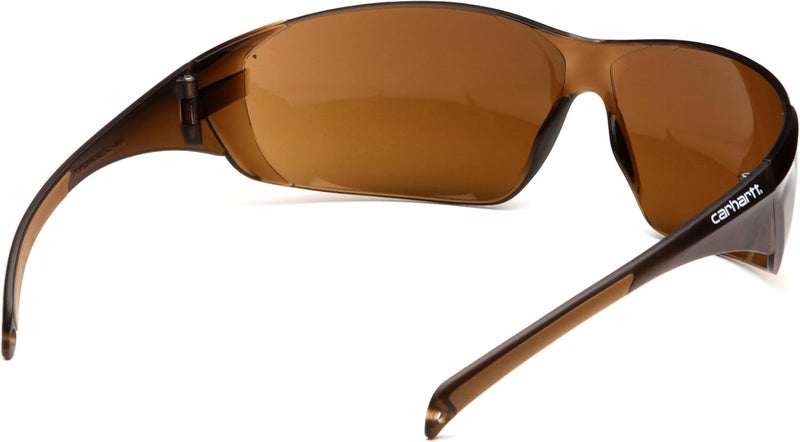 Carhartt Billings Safety Glasses with Sandstone Bronze Temples and Lens - Image 4