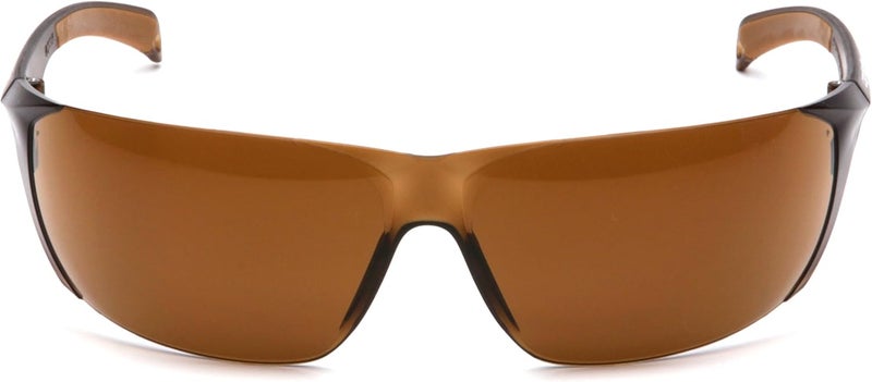 Carhartt Billings Safety Glasses with Sandstone Bronze Temples and Lens - Image 2