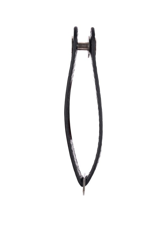 Scudo Genuine Leather Key Organizer/Keyring for Neat Storage of Multiple Keys - Troy (Black) - Image 4
