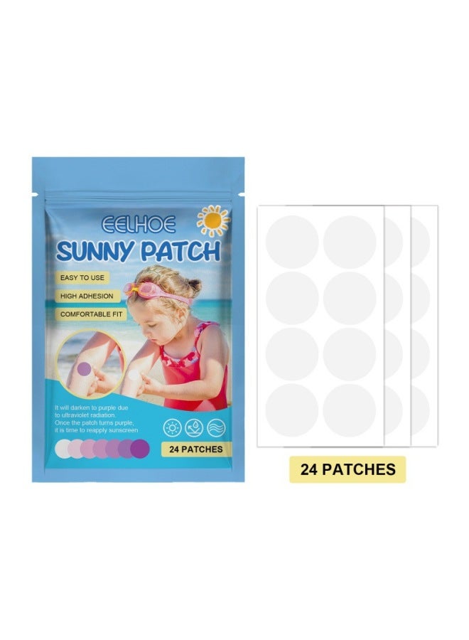 EELHOE Kidsren's Adult Uv Patch Outdoor Sunshine Patch Skin Comfort Fit Protective Patch - Image 1