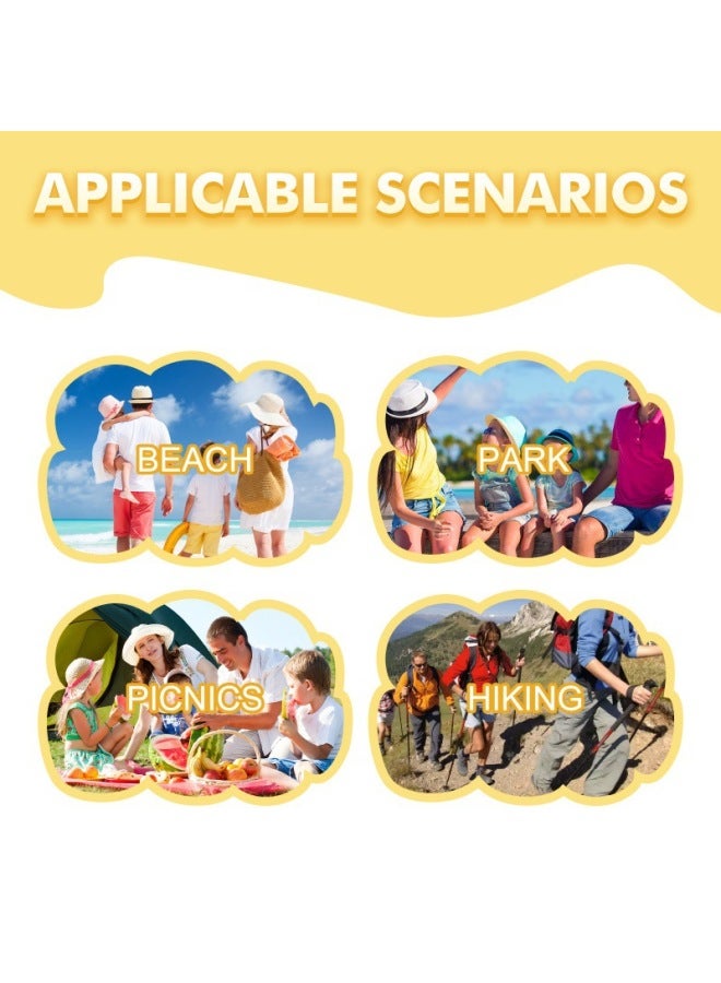 EELHOE Kidsren's Adult Uv Patch Outdoor Sunshine Patch Skin Comfort Fit Protective Patch - Image 3