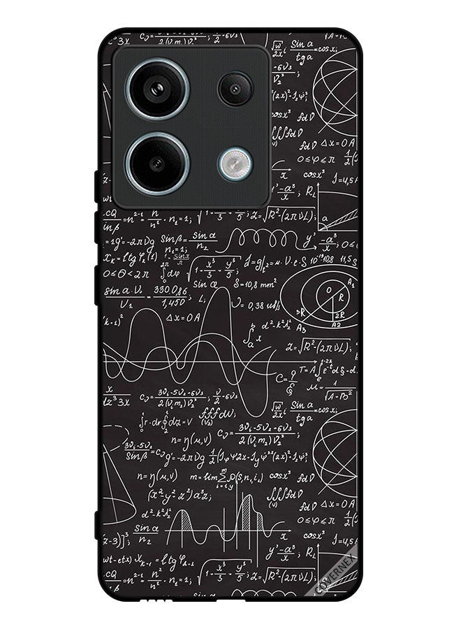 Covernex Protective Case Cover For Xiaomi Redmi Note 13 Pro Math Equations - Image 1