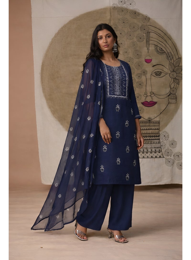 Neel Kala Set