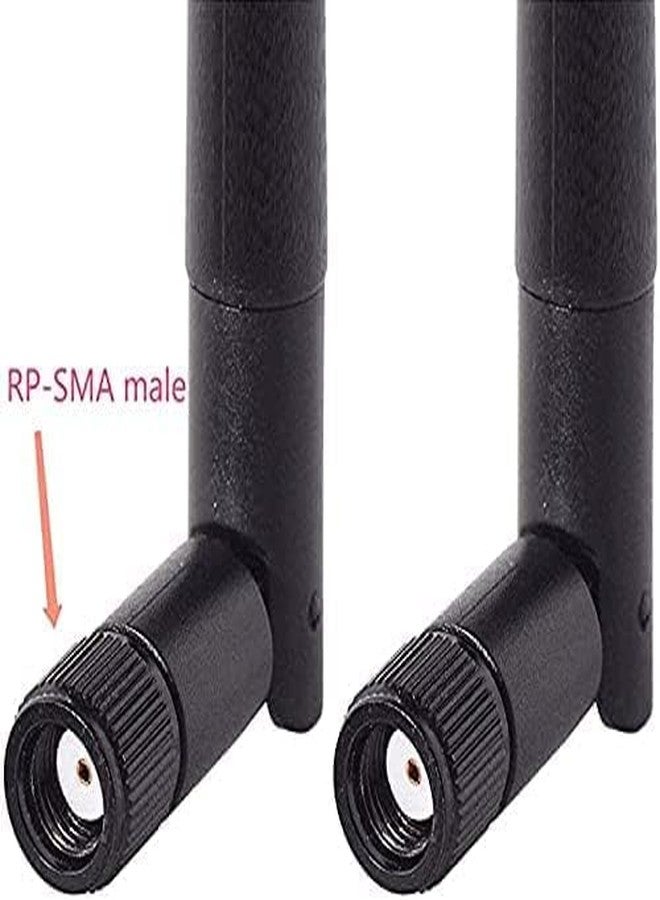 Bingfu WiFi Antenna 2.4GHz 5GHz 5.8GHz 3dBi MIMO RP-SMA Male (2-Pack) + 2 x 12 inch Ngff to Rp-SMA Cable for M.2 NGFF Intel Wireless Network Card WiFi Adapter Laptop - Image 3