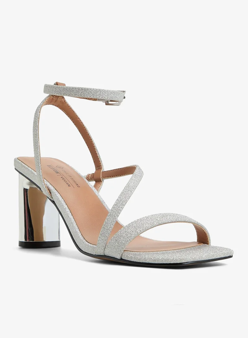 CALL IT SPRING  Laneyy Ankle Strap Mid Heel Sandals for Women | Best Price UAE